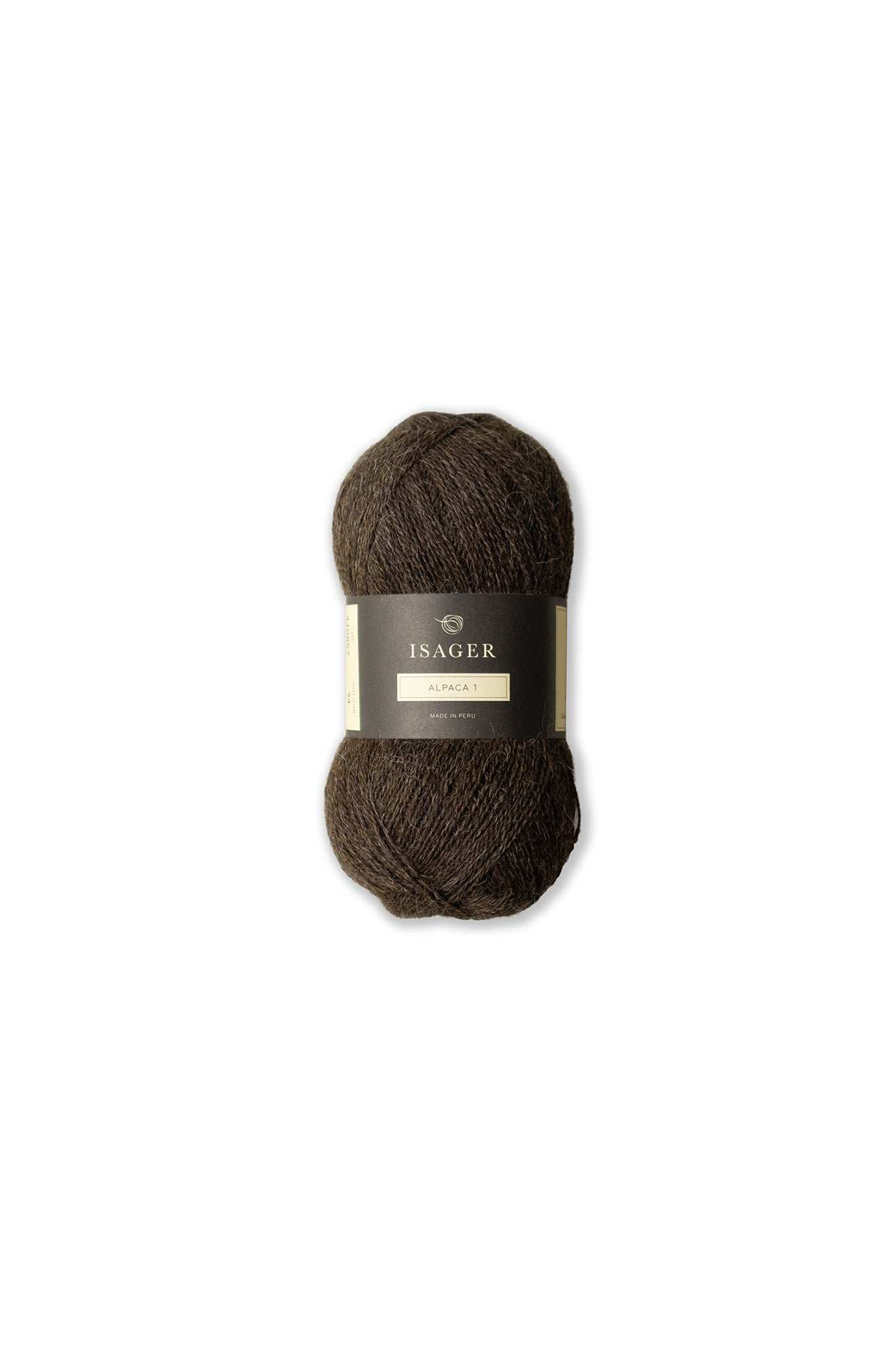 Kuvassa on Isager Alpaca 1 -lanka (yarn) värissä 34.
