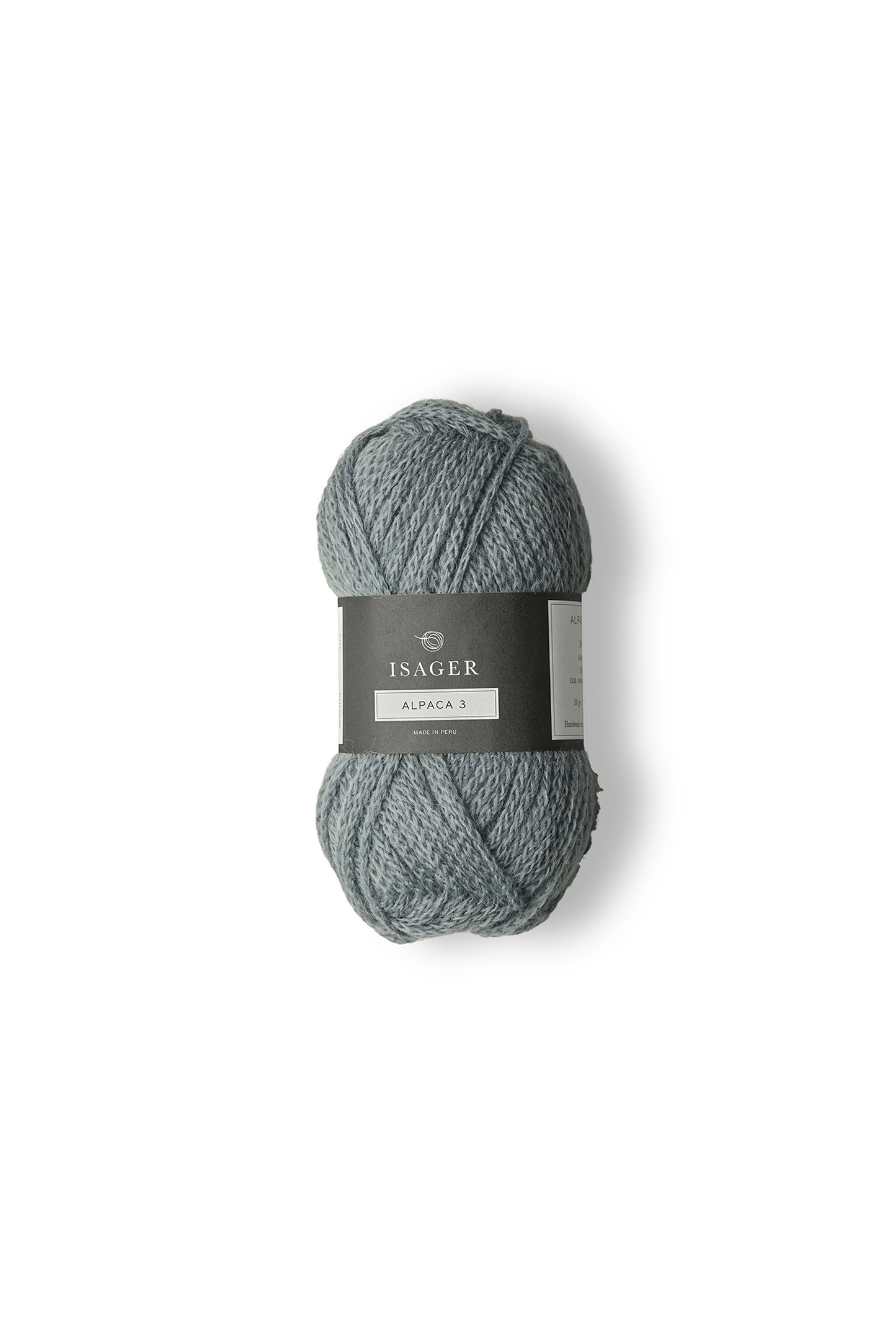 Kuvassa on Isager Alpaca 3 -lanka (yarn) värissä 42.
