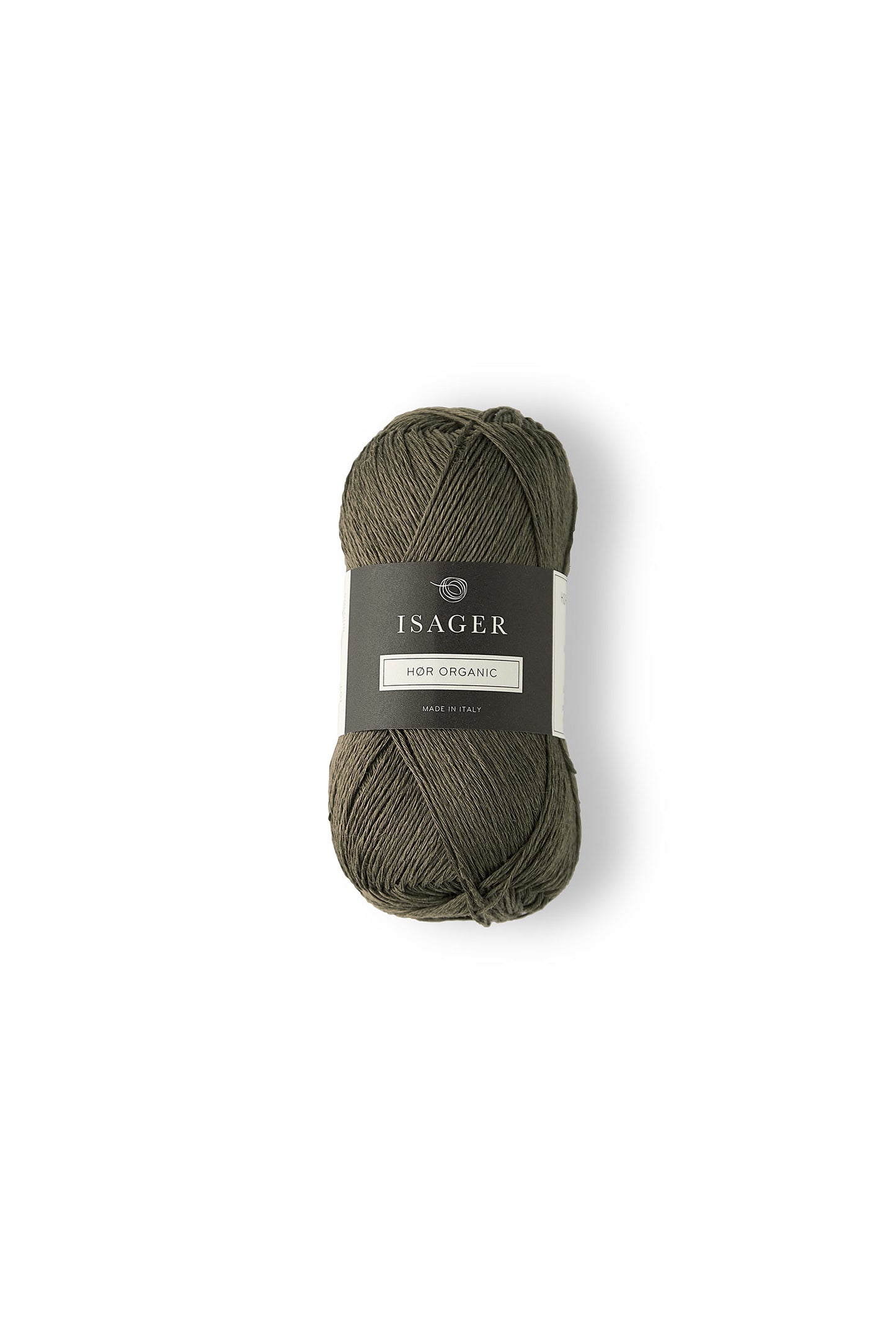 Kuvassa on Isager Hør Organic -lanka (yarn) värissä Khaki.