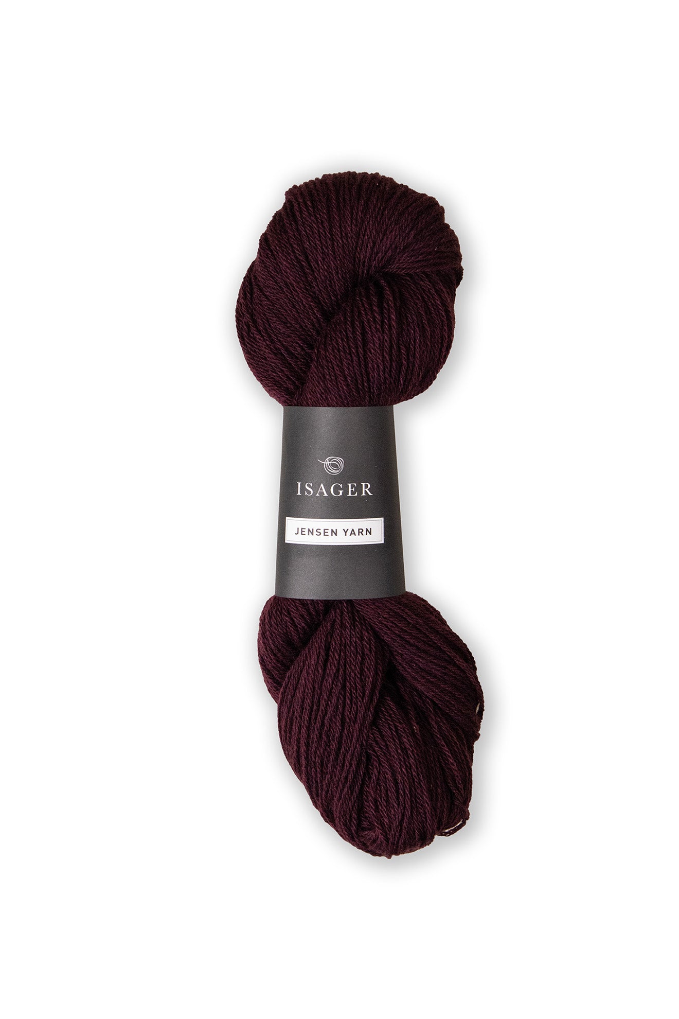 Kuvassa on Isager Jensen -lanka (yarn) sävyssä 36s.