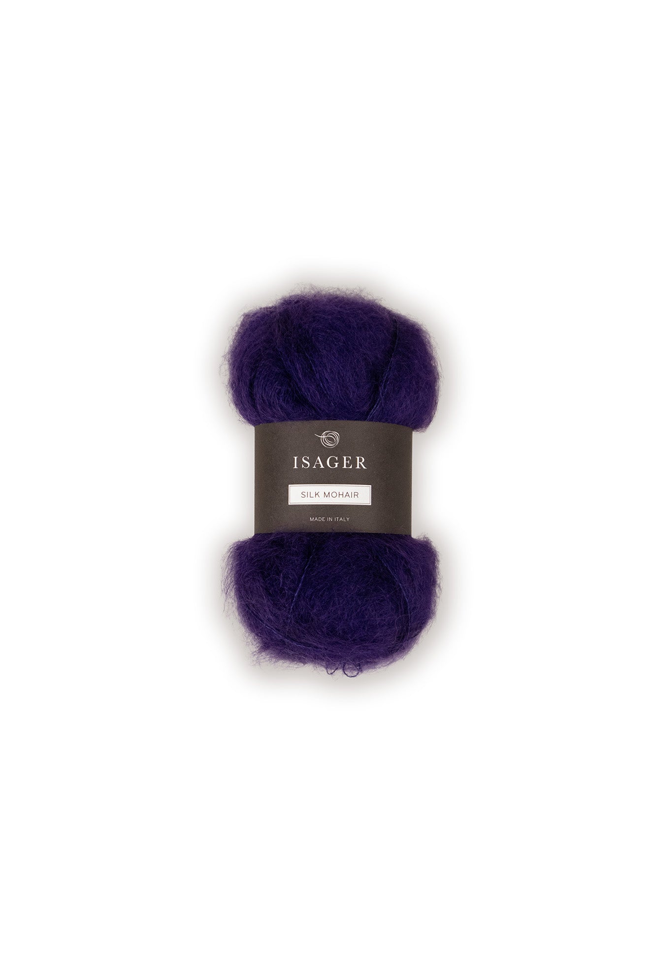 Kuvassa on Isager Silk Mohair -lanka (yarn) värissä 14 RMS.