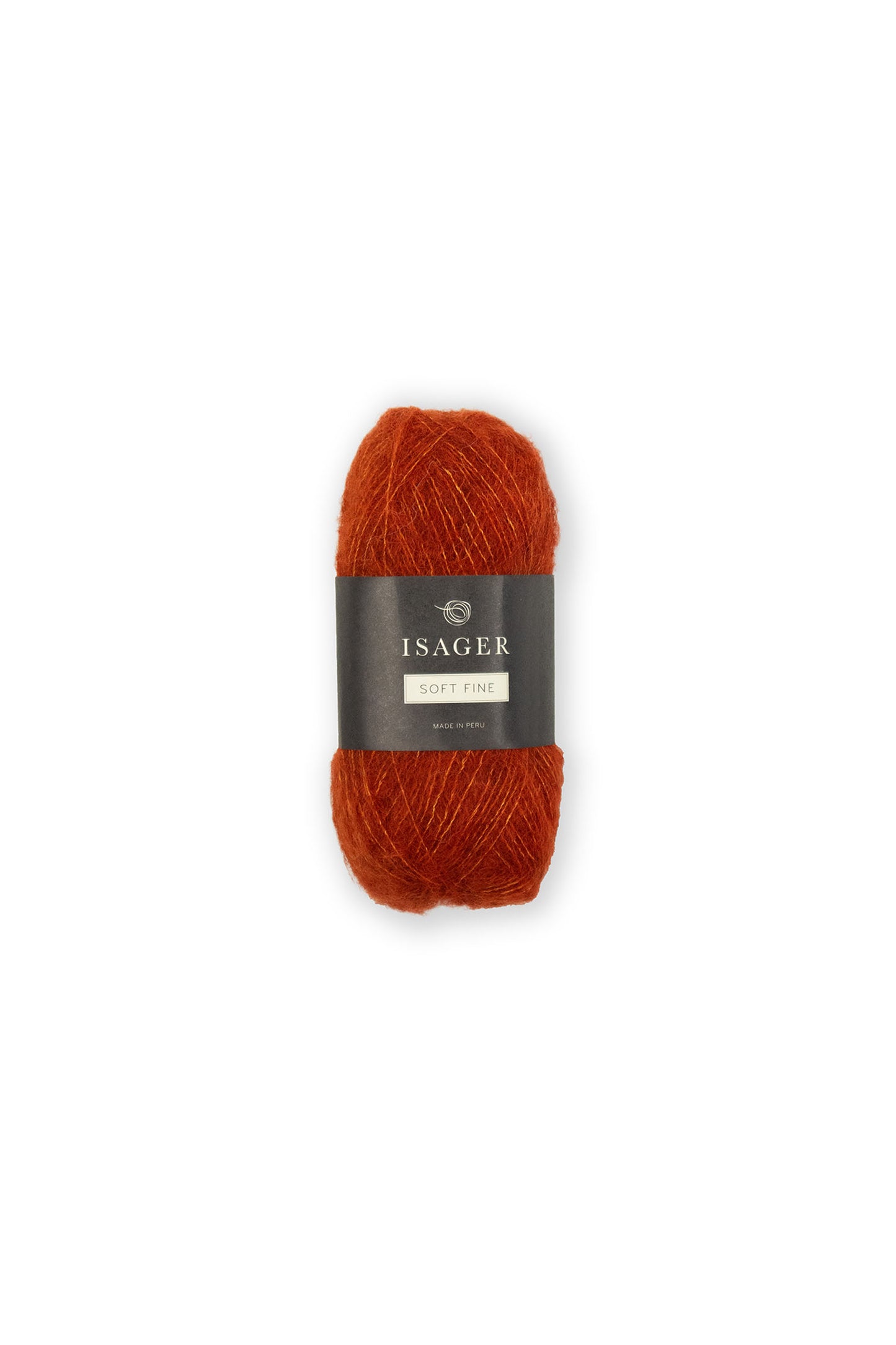 Kuvassa on Isager Soft Fine lanka (yarn) värissä 28.