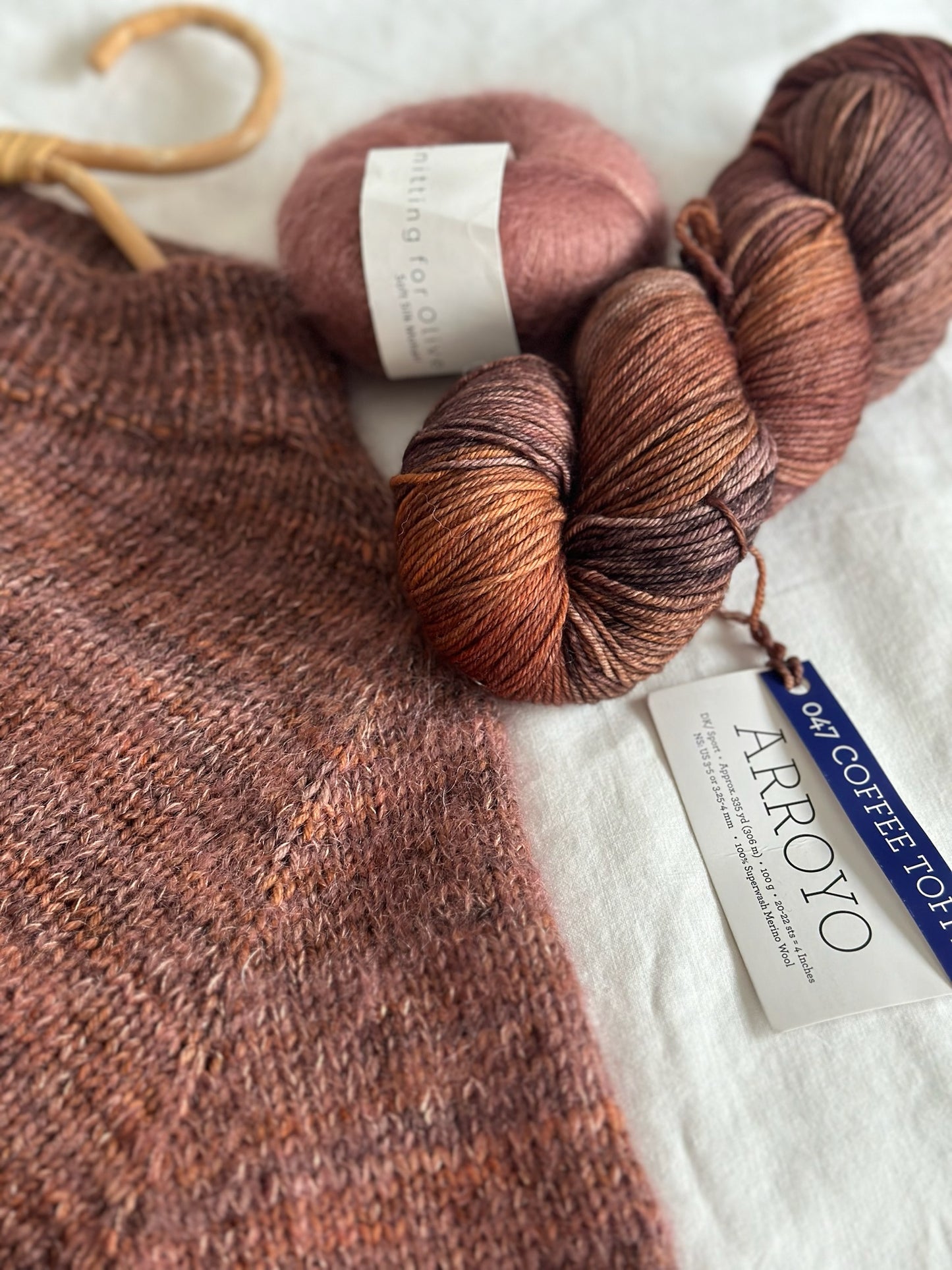 Kuvassa on Malabrigon Arroyo -lankoja.