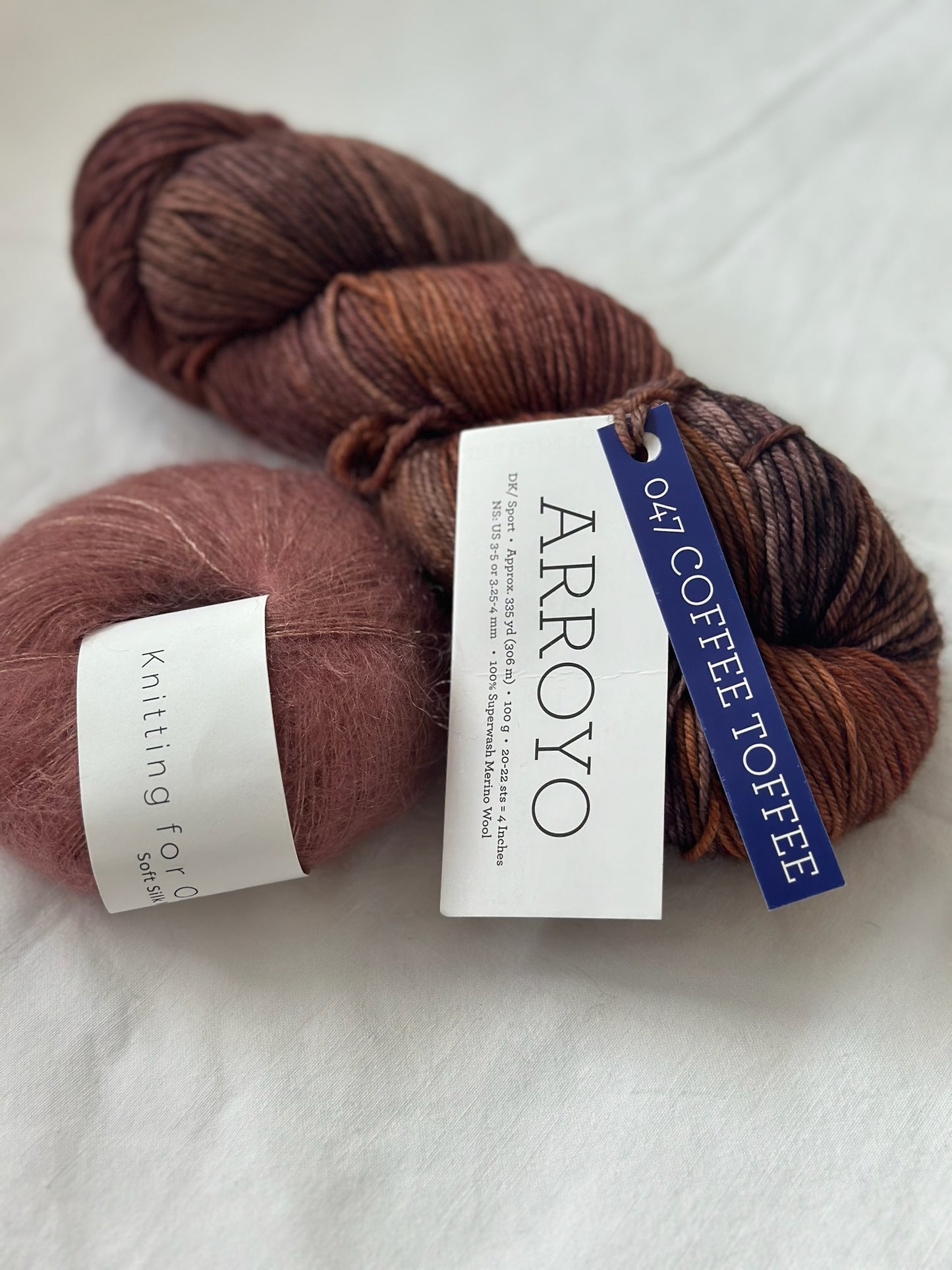 Kuvassa on Malabrigon Arroyo -lankoja.