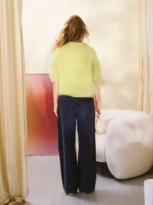 Kuvassa on Sandnes Garn Ivy Tee -neule ja sen ohje (pattern).