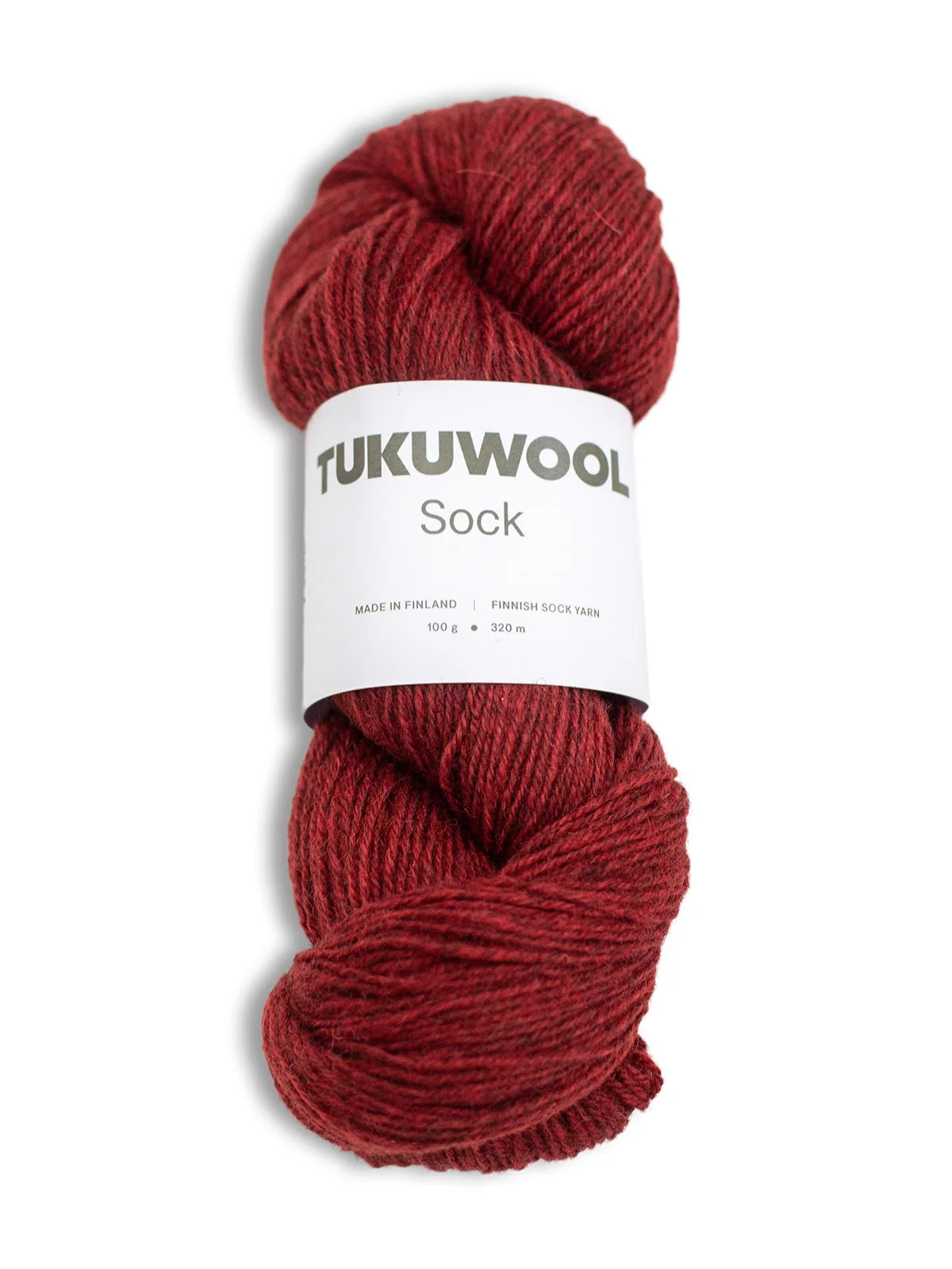 Kuvassa on TukuWool Sock -sukkalanka värissä Hohka.
