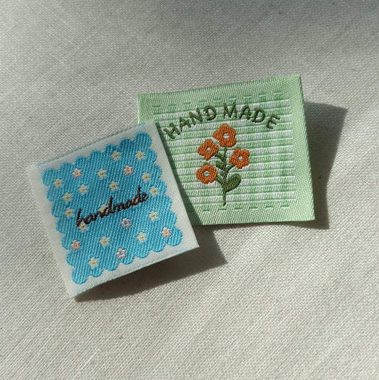 HAND MADE -kangasmerkki