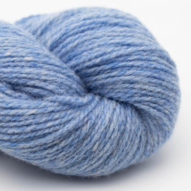 Kuvassa on BC Garn Semilla Melange GOTS -lanka (yarn) värissä vaaleansininen.