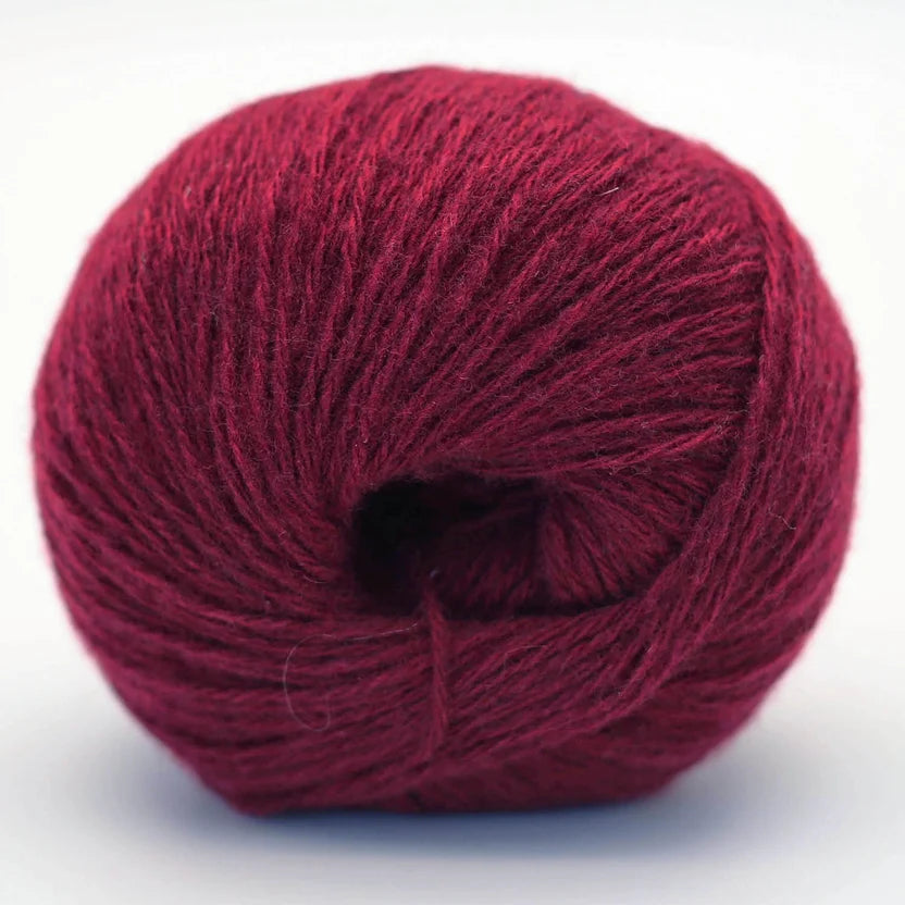 BC Garn Alva Cashmere Revive -lanka sävy Dunkelrot