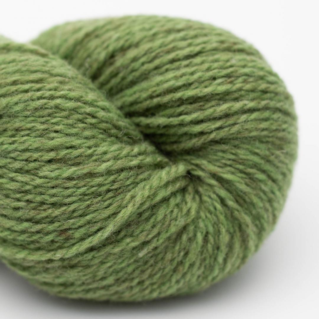  Kuvassa on BC Garn Semilla Melange GOTS -lanka (yarn) värissä Apple Green.