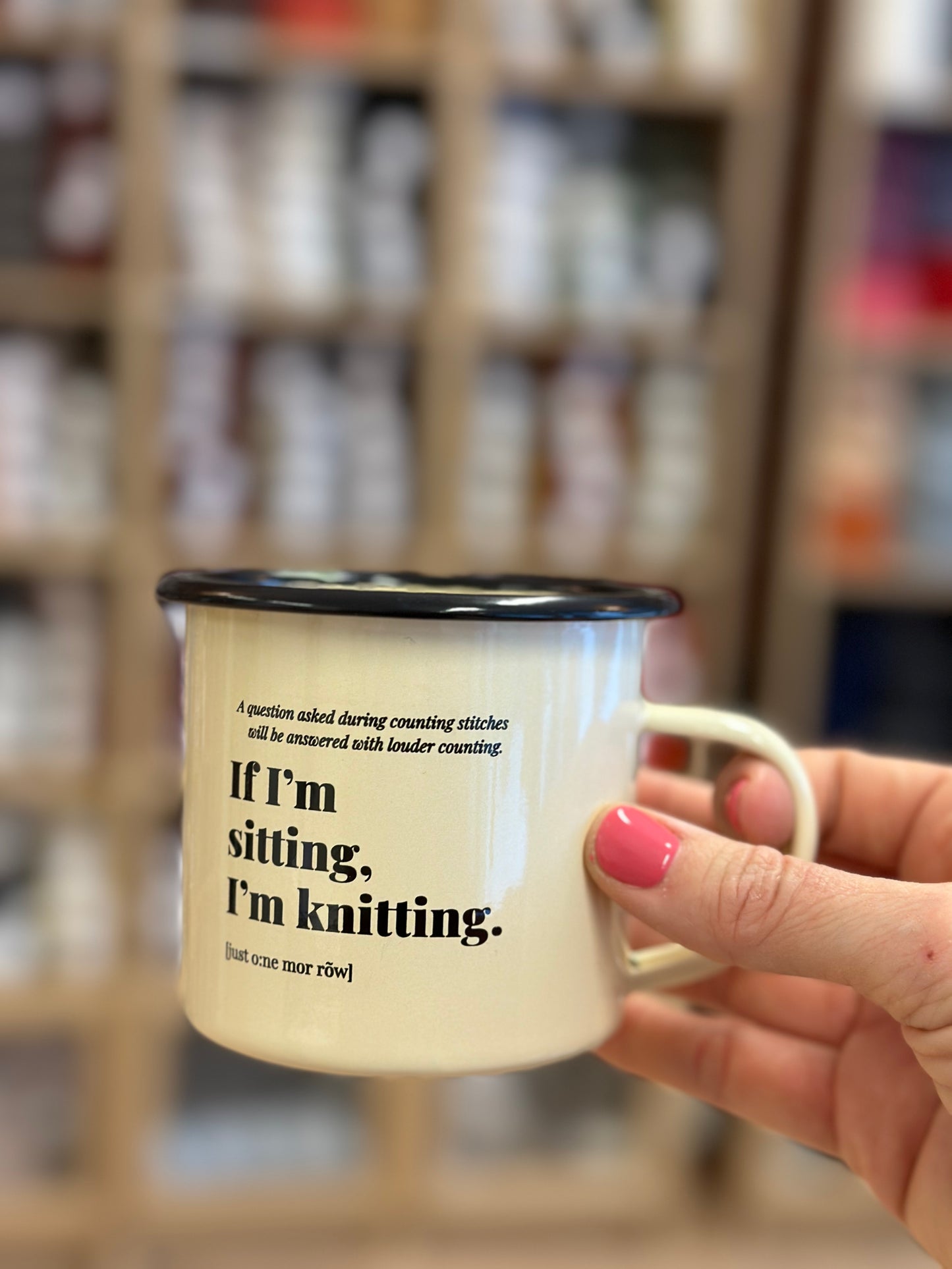 Knits by Cindy Ekman knitter Mug