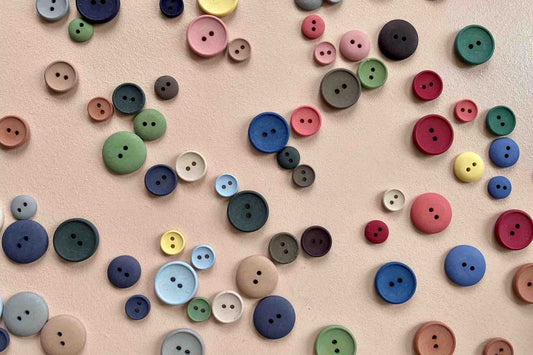 Isager Cotton Buttons 20 mm