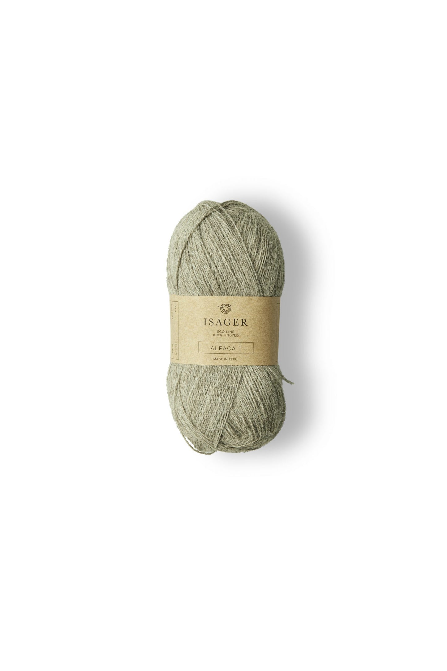 Kuvassa on Isager Alpaca 3 -lanka (yarn) värissä E3s.