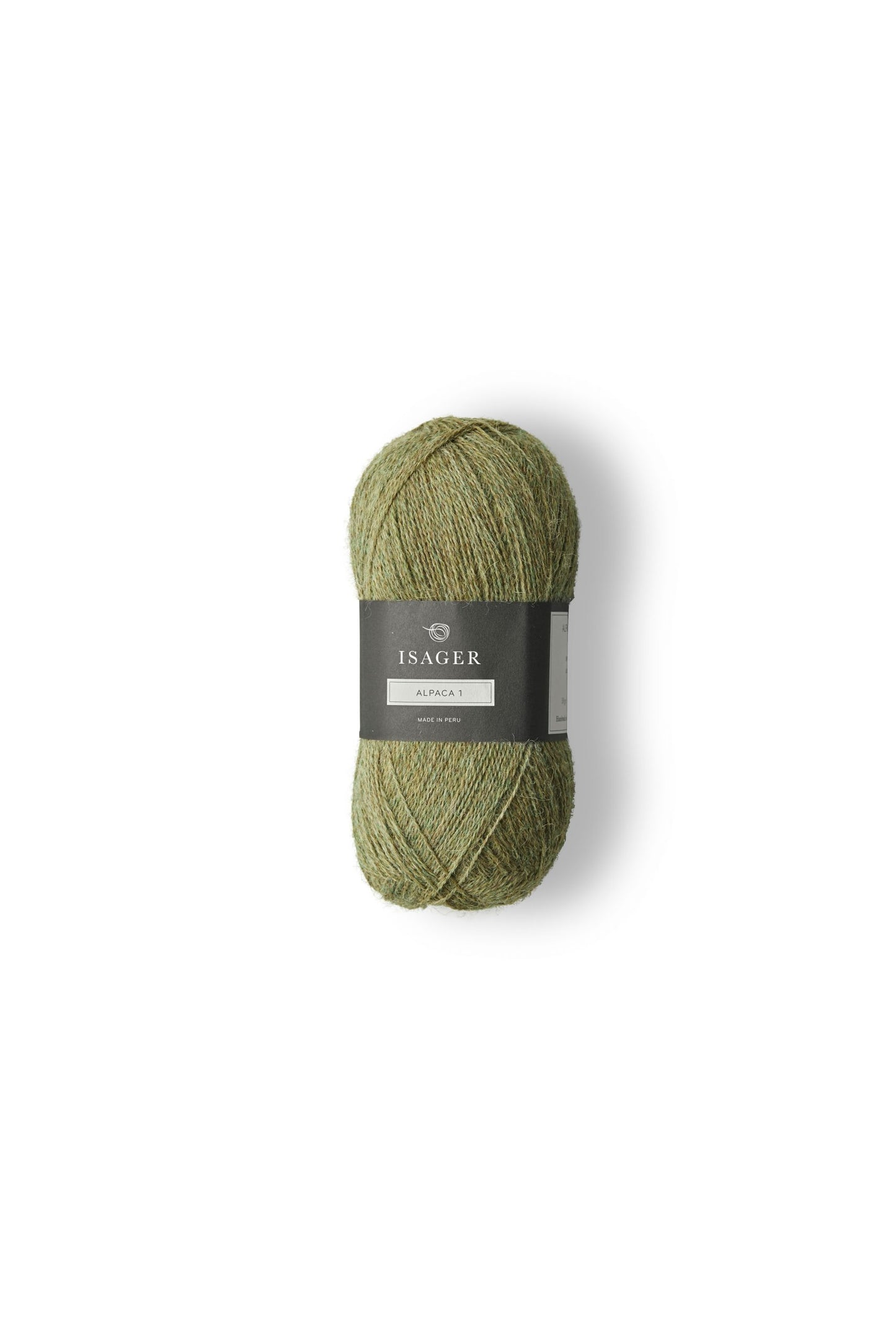 Kuvassa on Isager Alpaca 3 -lanka (yarn) värissä Thyme.