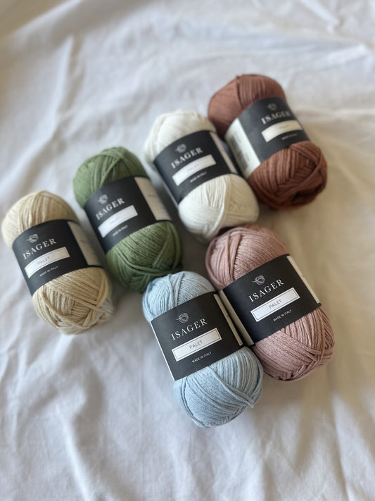 Isager Palet -puuvillalanka 50 g