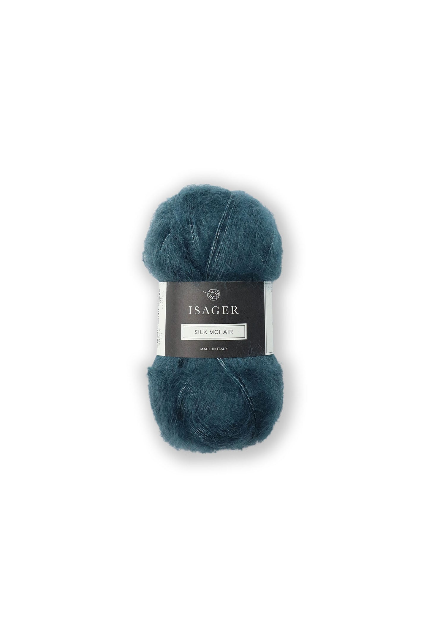 Kuvassa on Isager Silk Mohair -lanka (yarn) värissä 16.