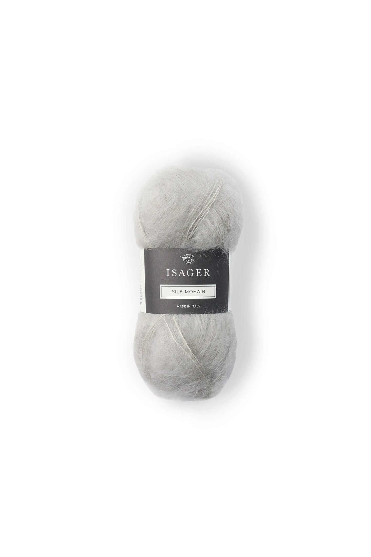 Kuvassa on Isager Silk Mohair -lanka (yarn) värissä 2s.