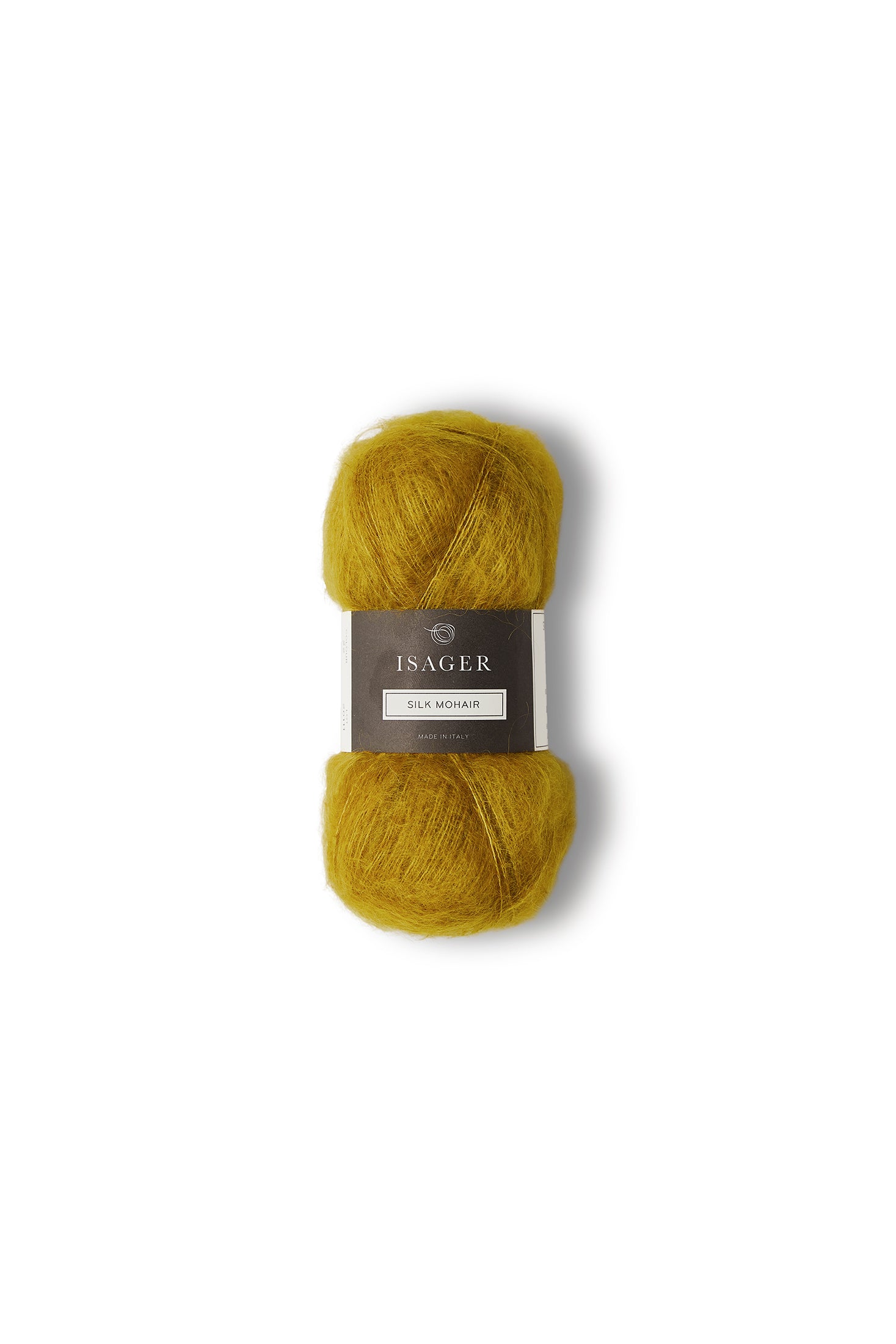 Kuvassa on Isager Silk Mohair -lanka (yarn) värissä 22.