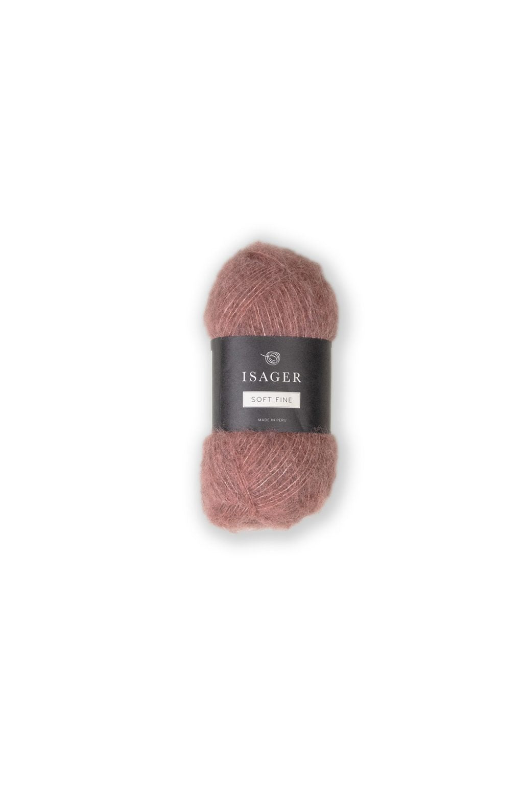 Kuvassa on Isager Soft Fine lanka (yarn) värissä 62.