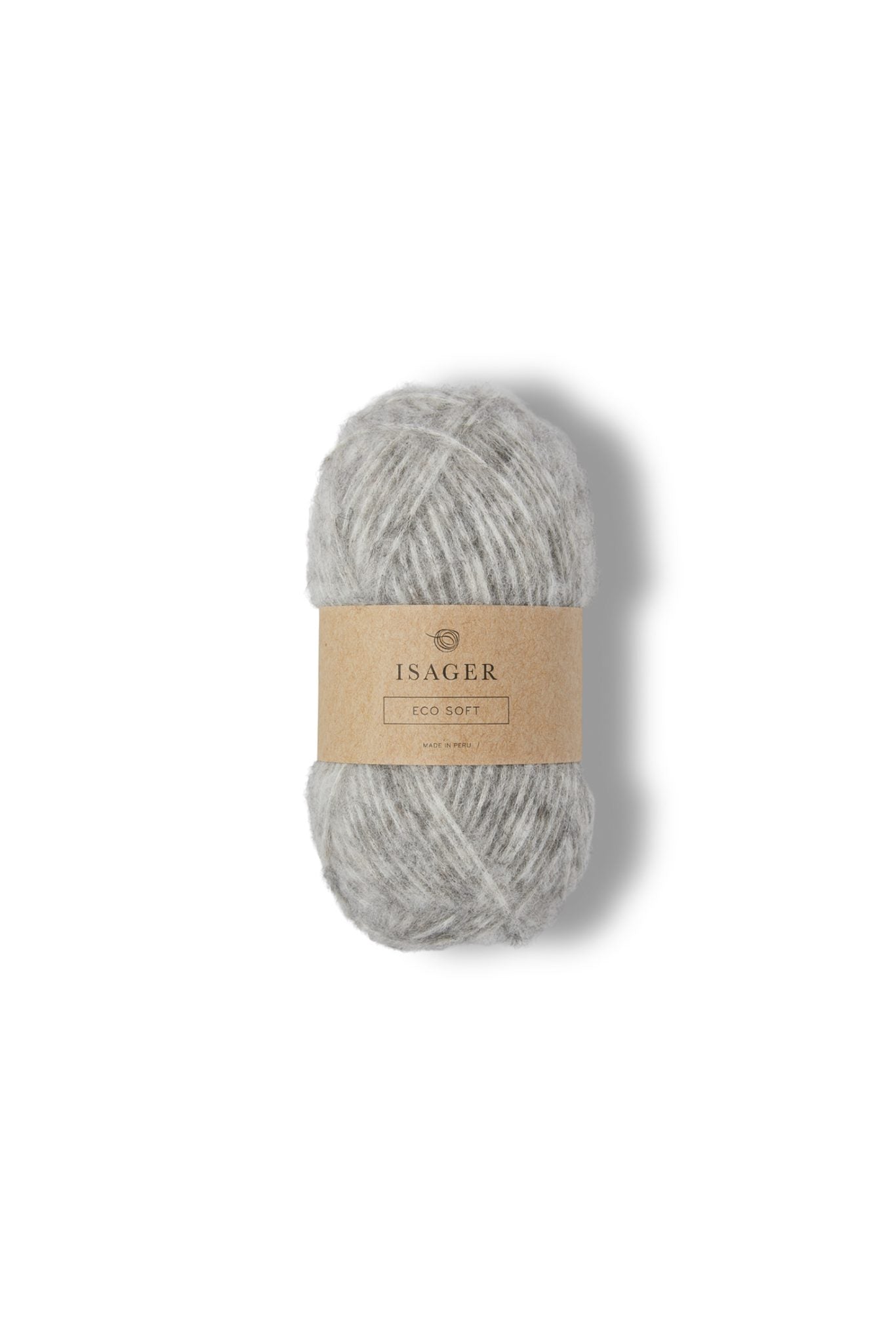 Kuvassa on Isager Soft -lanka (yarn) värissä E2s.