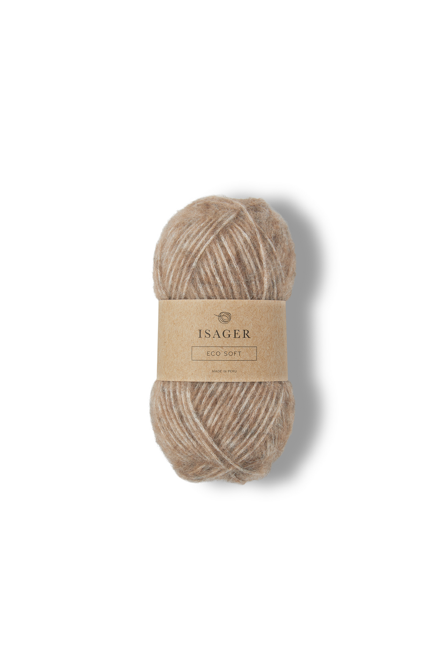 Kuvassa on Isager Soft -lanka (yarn) värissä E7s.