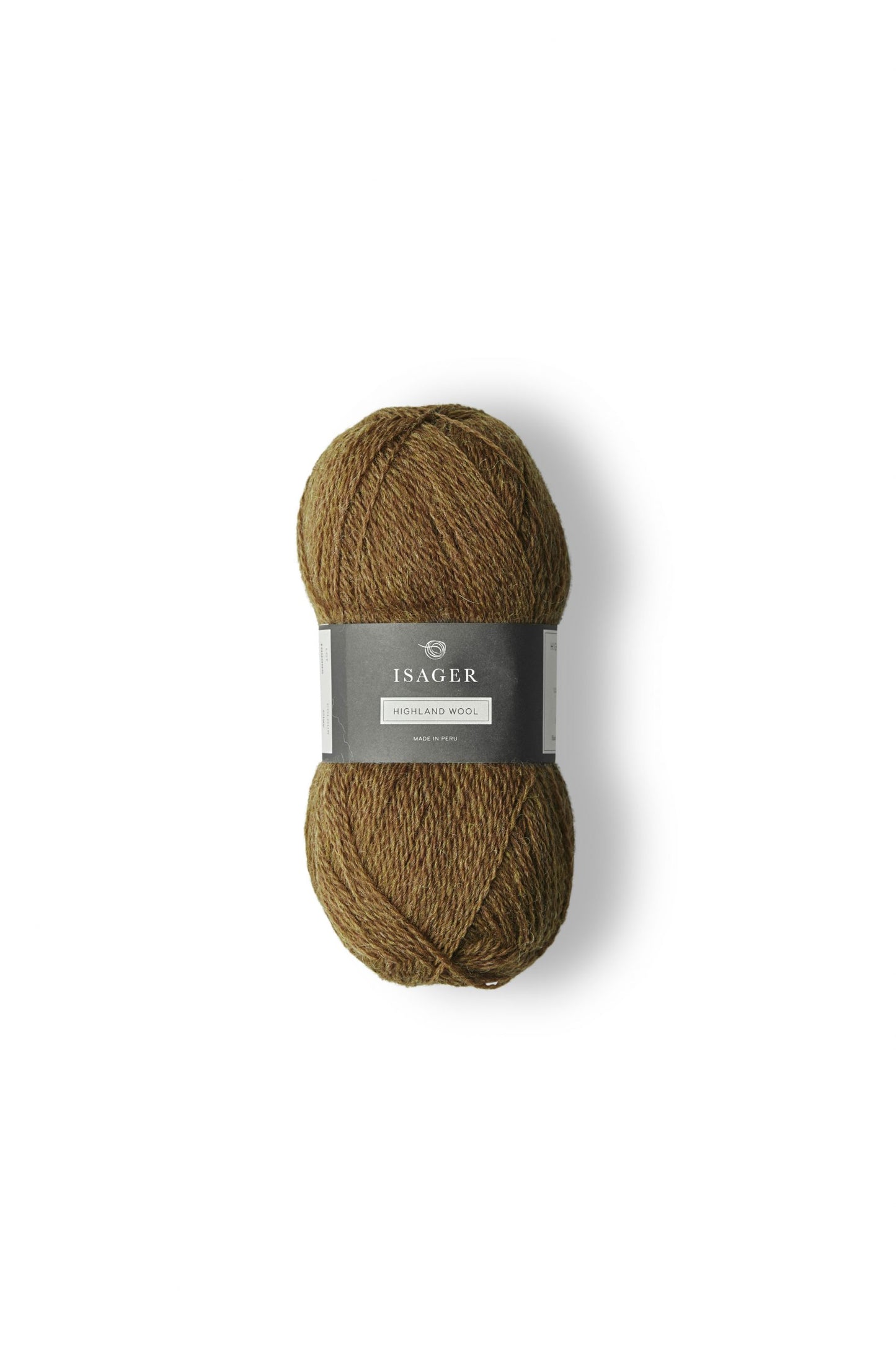 Kuvassa on Isager Highland wool -lankakerä värissä Clay.