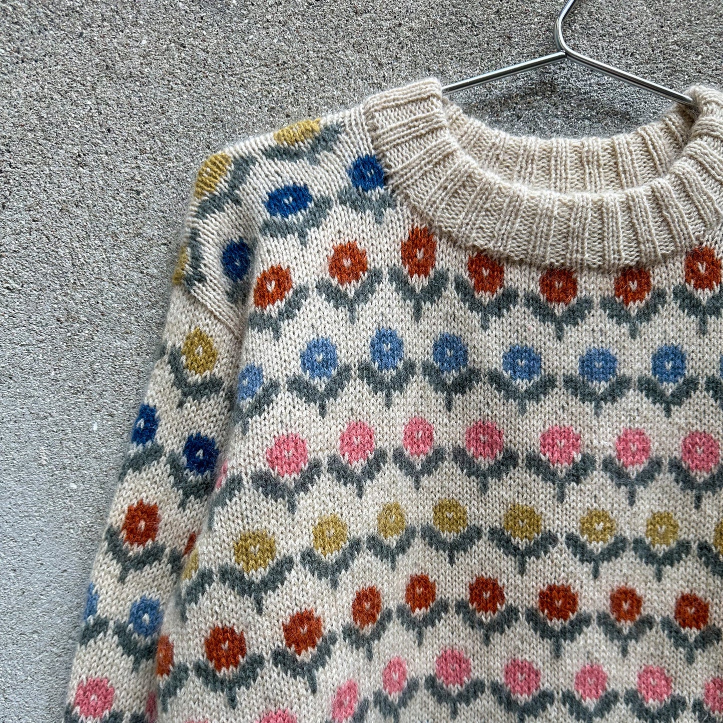 Knitting for Olive Anemone Sweater - Adult knitting pattern