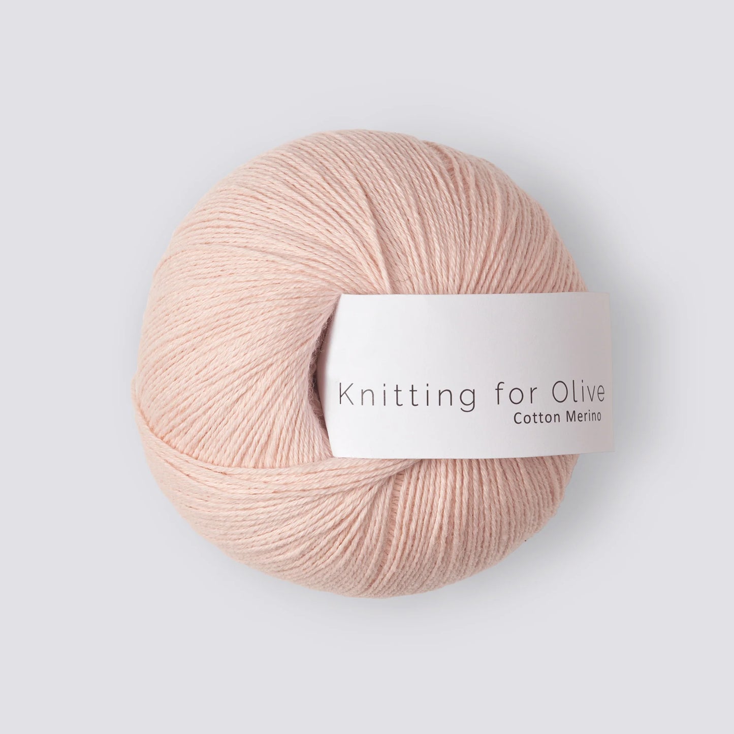 Kuvassa on Knitting for Olive Cotton Merino -lanka värissä Ballerina.