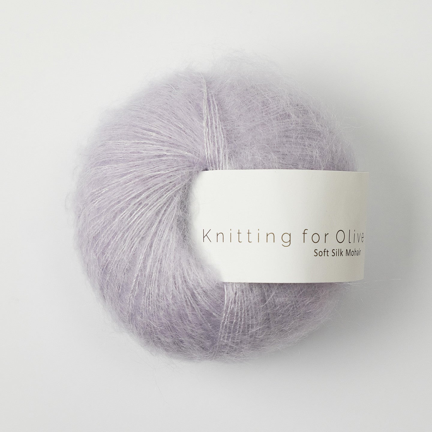 Kuvassa on Knitting for Olive Soft Silk Mohair -lanka (yarn) värissä Unicorn Purple.