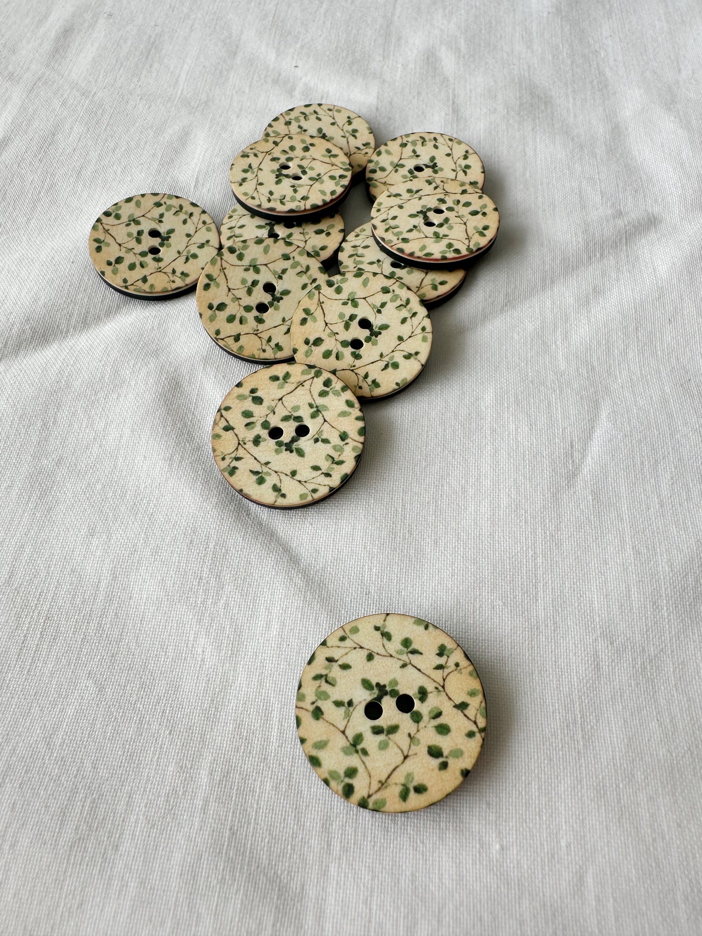 Kuvassa on nappeja (buttons), joissa on versokuvio.