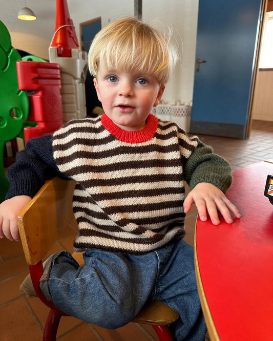 Kuvassa on PetiteKnit Holger Sweater -neuleen ohje (pattern).