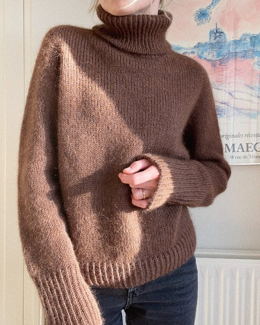 Kuvassa on PetiteKnit Terrazzo Sweater -neuleohje (pattern).
