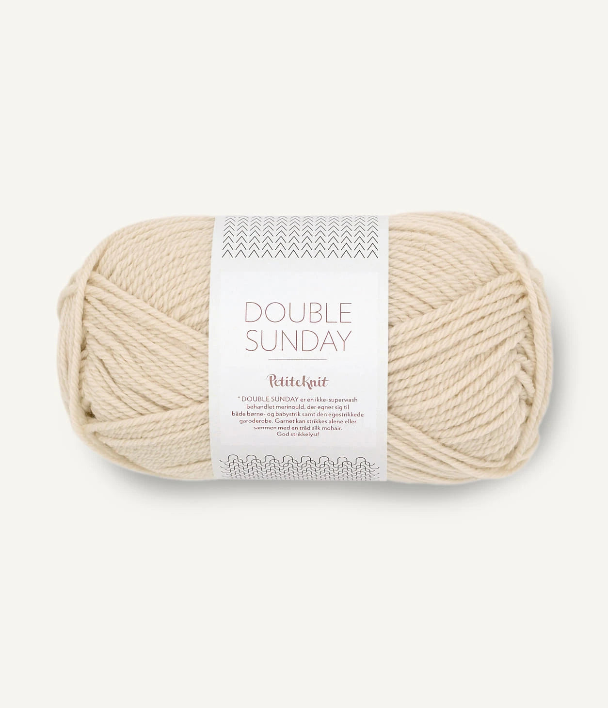 Kuvassa on Sandnes Garn Double Sunday -lanka (yarn) värissä Almond.